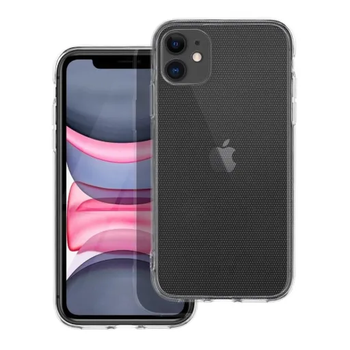 CLEAR 2 mm-es tok iPhone 11-hez (kameravédelem) átlátszó tok