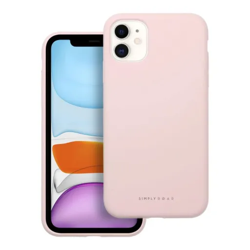 Roar Cloud-Skin tok - iPhone 11-hez Világos Rózsaszín tok