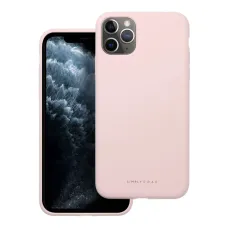 Roar Felhő-Bőr Tok - iPhone 11 Pro Max Világos Rózsaszín Tok