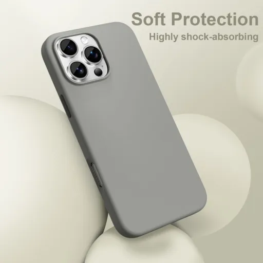 TECH-PROTECT SILICONE MAGSAFE IPHONE 16 PRO MATT AGYAG tok