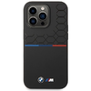 BMW Szilikon Mintás iPhone 15 Pro Max tok - Fekete - 1. kép