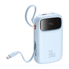 Baseus QPow 2 10000mAh 30W 2xUSB-C powerbank (kék) - 2. kép