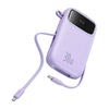 Powerbank Baseus QPow 2 10000mAh 30W 2xUSB-C (lila) - 3. kép