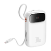 Baseus QPow 2 10000mAh 30W powerbank (fehér) - 2. kép