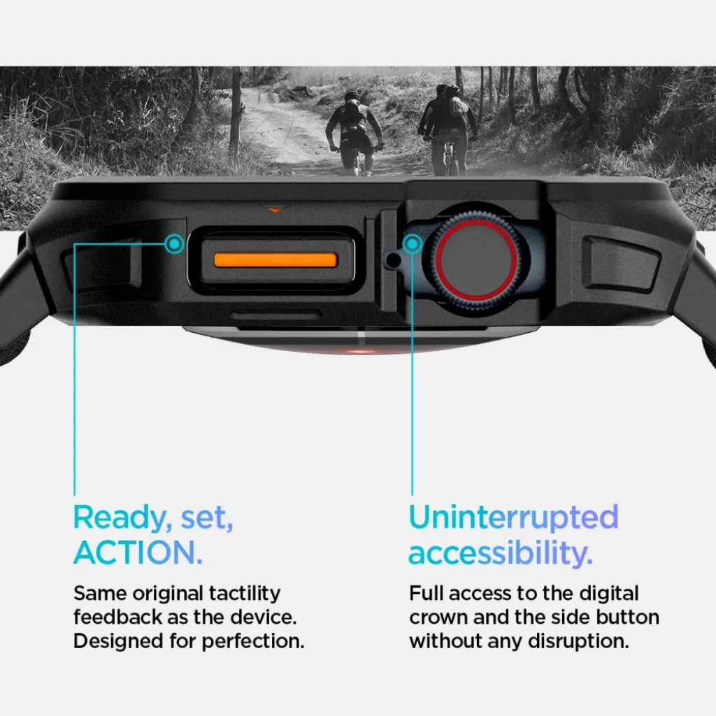  Apple Watch 10/11 (42 mm) Matt Fekete SPIGEN LITE FIT "PRO" tok - 15