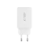 Tech-Protect NC45W-GAN 2-portos hálózati töltő PD45W + Type-C kábel fehér - 3. kép