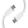 Tech-Protect NC45W-GAN 2-portos hálózati töltő PD45W + Type-C kábel fehér - 4. kép