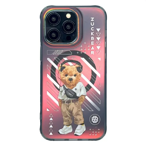 ZUCK BEAR NEW YORK NEVER SLEEPS MAG, MagSafe kompatibilis tok iPhone 15 Pro manhattan urbane tok