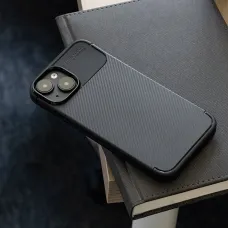 SAMSUNG GALAXY XCOVER 7 Páncélozott Ütésálló Nexeri Karbon Szálas fekete tok