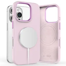 TECH-PROTECT SILICONE PURE MAGSAFE IPHONE 16 PRO PINK PEARL tok