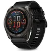 TECH-PROTECT NYLON CLASSIC GARMIN FENIX 5X / 5X PLUS / 6X / 6X PRO / 7X / 8 (51 MM) FEKETE óraszíj - 0. kép