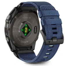 TECH-PROTECT NYLON CLASSIC GARMIN FENIX 5 / 6 / 6 PRO / 7 / 8 (47 MM) / E SÖTÉTKÉK óraszíj