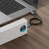 Powerbank Baseus Amblight 30000mAh, 4xUSB, USB-C, 65W (fehér) - 1. kép