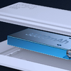 Powerbank Baseus Amblight 30000mAh, 4xUSB, USB-C, 65W (fehér) - 2. kép