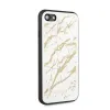 iPhone 7/8/SE 2020/SE 2022 Guess Glitter GUHCI8MGGWH Marble Glass tok fehér - 1. kép