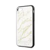 iPhone 7/8/SE 2020/SE 2022 Guess Glitter GUHCI8MGGWH Marble Glass tok fehér - 4. kép