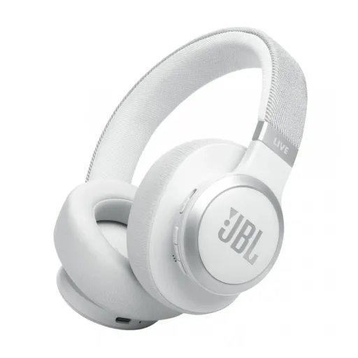 JBL LIVE 770NC Bluetooth vezeték nélküli fejhallgató Fehér EU