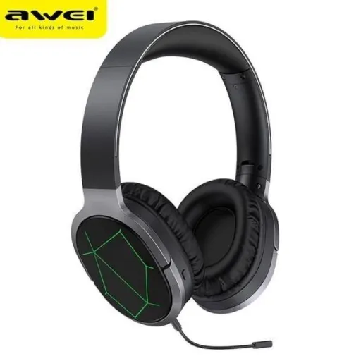 AWEI Over-Ear Bluetooth Gamer Fejhallgató Mikrofonnal (A799BL) fekete