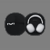 Decoded AirPods Max bőr hordozótok - Fekete - 1. kép