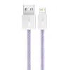 Baseus Dynamic USB-Lightning kábel, 2,4A, 2m (lila) - 2. kép