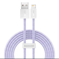 Baseus Dynamic 2 USB - Lightning töltőkábel, 2,4A, 2m (lila)