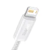 Baseus Dynamic USB-Lightning kábel, 2,4A, 1m (fehér) - 1. kép