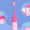 Sonic elektromos fogkefe gyerekeknek alkalmazással és fejkészlettel Bitvae K7S (pink) - 2. kép