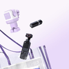 Fali töltő Ugreen Nexode RG (Robot GaN), 2x USB-C + USB, 65W (lila) - 3. kép