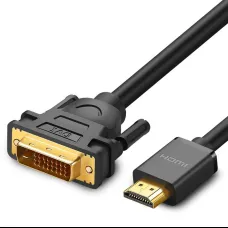 Ugreen kétirányú HDMI - DVI kábel 2m fekete (HD106)