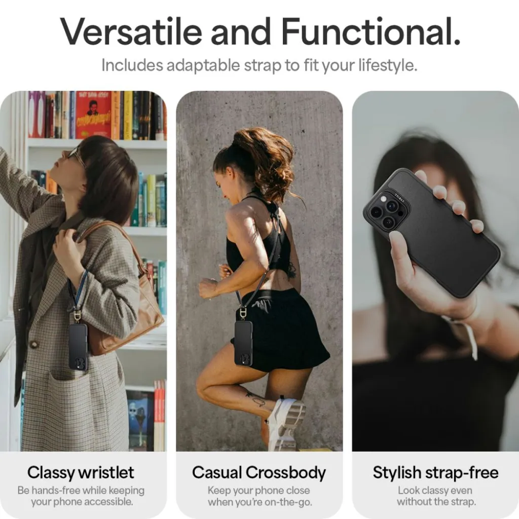  Apple iPhone 16 Pro Fekete Spigen Cyrill Kajuk Classic Charm Mag Magsafe tok - 7