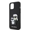 Karl Lagerfeld PU Saffiano Karl és Choupette tok iPhone 12/12 Pro fekete - 2. kép