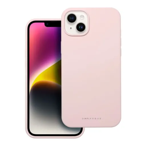 Roar Cloud-Skin tok - iPhone 14 Plus tok Light Pink