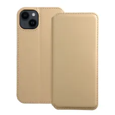 DUAL POCKET fliptok IPHONE 14 Plus arany tok