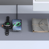 Vezeték nélküli töltőállomás McDodo iPhone-hoz 15W 2 az 1-ben (fekete) - 3. kép