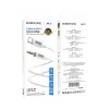 Borofone Cable BL20 - jack 3,5mm to Type C - 1 méter fehér - 2. kép