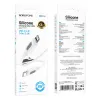 Borofone kábel BX114 Structure - Type C - Lightning - PD 27W 1 méter fehér - 2. kép