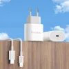 Dudao A14EUC PD 20W USB-C Fali Töltő - Fehér - 0. kép