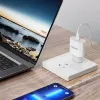 Dudao A14EUC PD 20W USB-C Fali Töltő Kábellel - Fehér - 1. kép