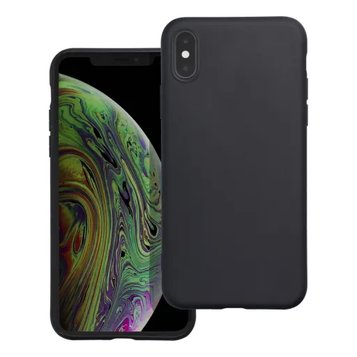 MATT tok iPhone XS Max fekete tok