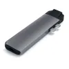  Satechi Alumínium Type-C PRO Hub (HDMI 4K, Átmenő töltés, 1x USB3.0, 1x SD, Ethernet) - Űrszürke - 1. kép
