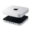 Satechi alumínium Type-C állvány és hub Mac Minihoz - ezüst tok - 3. kép