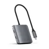 Satechi 4-PORT USB-C Elosztó (4xUSB-C, akár 5 Gbps) - Űrszürke - 0. kép