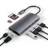 Satechi Alumínium C-Típusú Multi-Port Adapter (HDMI 4K, 3x USB 3.0, MicroSD, Ethernet V2) - Fémes Szürke - 0. kép