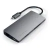 Satechi Alumínium C-Típusú Multi-Port Adapter (HDMI 4K, 3x USB 3.0, MicroSD, Ethernet V2) - Fémes Szürke - 1. kép