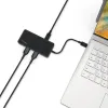 Belkin CONNECT USB C 5 az 1-ben Utazó Dokkoló, Egyképernyős támogatás akár 4K-ig, HDMI, USB C, USB A, GbE, Chromebook Tanúsítvánnyal Rendelkezik, Mac/PC/Chrome kompatibilis - Fekete - 3. kép