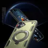 Hybrid Páncél Trendy Tok MagSafe kompatibilitással iPhone 16 Plus-hoz - Zöld - 3. kép