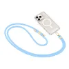 TECH-PROTECT C7S ROPE mobiltelefon nyakpánt BABY BLUE/ARANY - 0. kép