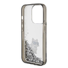 Karl Lagerfeld Liquid Glitter Choupette tok iPhone 15 Pro - átlátszó - 2. kép
