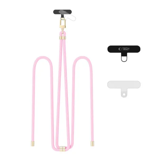 Tech-protect C7s Keresztpánt Baby Pink/arany