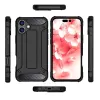 Hybrid Armor iPhone 16 Plus tok - Fekete - 2. kép